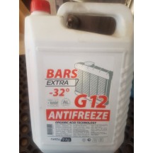 ► Антифриз BARS ANTIFREEZE червоний -32 10 кг • Краща ціна в Борисполі, Воронькові • Купити в магазині ПРО100БУД