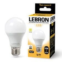 ► Лампочка LEBRON LED А60/E27 10W • Краща ціна в Борисполі, Воронькові • Купити в магазині ПРО100БУД