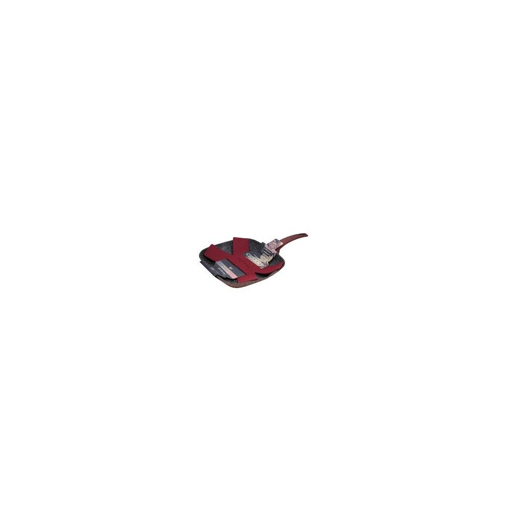 ► Сковорідка гриль Pepper Cherry Lava-Stone 24 х 24  • Краща ціна в Борисполі, Воронькові • Купити в магазині ПРО100БУД