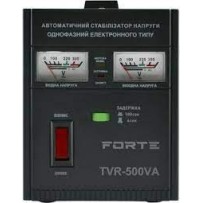 ► Стабілізатор напруги FORTE TVR-500VA • Краща ціна в Борисполі, Воронькові • Купити в магазині ПРО100БУД