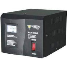 ► Стабілізатор напруги FORTE MAX-500VA • Краща ціна в Борисполі, Воронькові • Купити в магазині ПРО100БУД