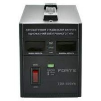 ► Стабілізатор напруги FORTE TDR-500VA • Краща ціна в Борисполі, Воронькові • Купити в магазині ПРО100БУД