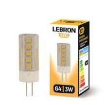 ► Лампа LEBRON L-G4 3300К кут 360 • Краща ціна в Борисполі, Воронькові • Купити в магазині ПРО100БУД