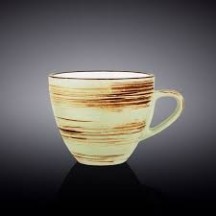 ► Чашка чайна Wilmax Spiral Pistachio 300 мл • Краща ціна в Борисполі, Воронькові • Купити в магазині ПРО100БУД