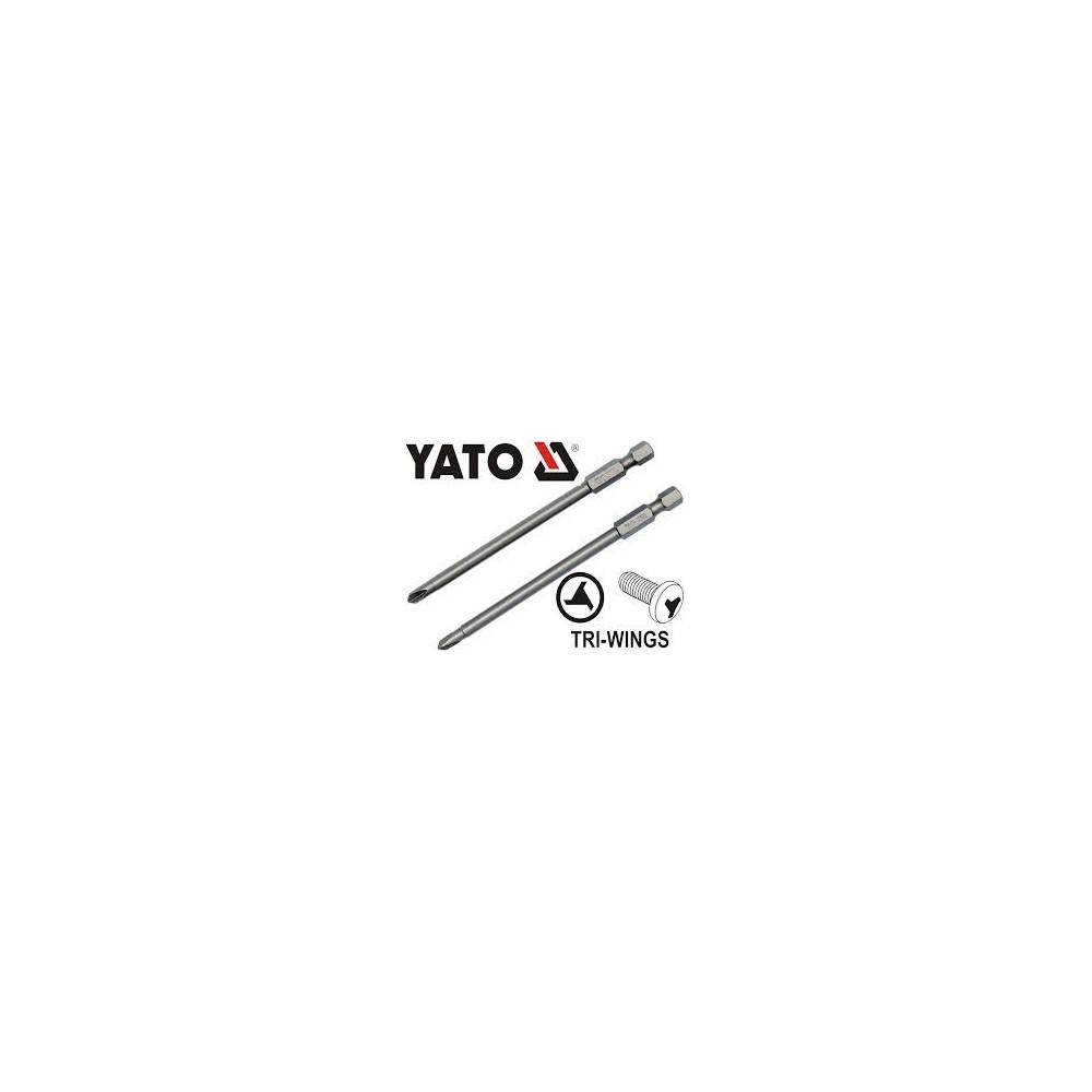 ► Набір біт YATO YT-0496 2 шт • Краща ціна в Борисполі, Воронькові • Купити в магазині ПРО100БУД