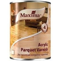 ► Лак паркетний-акриловий MAXIMA 2,5 л глянець • Краща ціна в Борисполі, Воронькові • Купити в магазині ПРО100БУД