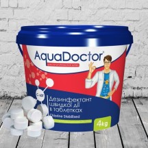 AquaDoctor С-60Т хлор-шок в таблетках 4 кг