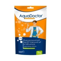 ► AquaDoctor С-90Т хлор довгої дії 1 кг • Краща ціна в Борисполі, Воронькові • Купити в магазині ПРО100БУД