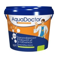 ► AquaDoctor С-90Т хлор довгої дії 5 кг • Краща ціна в Борисполі, Воронькові • Купити в магазині ПРО100БУД