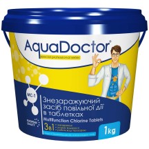 AquaDoctor МС-Т хлор 3 в 1 довгої дії 1 кг