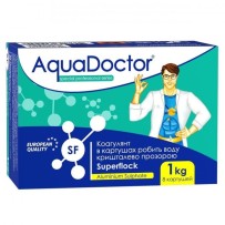 ► AquaDoctor SuperFlock Коагулянт довгої дії 1 кг • Краща ціна в Борисполі, Воронькові • Купити в магазині ПРО100БУД