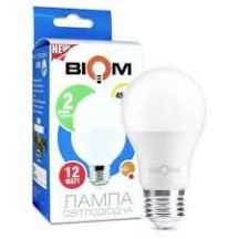 ► Лампа BIOM BT-512 А60 12W E27 мат • Краща ціна в Борисполі, Воронькові • Купити в магазині ПРО100БУД
