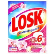 ► Пральний порошок Losk 400 г автомат • Краща ціна в Борисполі, Воронькові • Купити в магазині ПРО100БУД