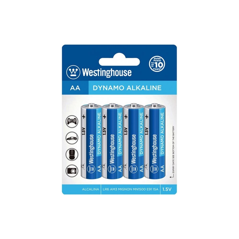 ► Батарейки Westinghouse LR6/АА • Краща ціна в Борисполі, Воронькові • Купити в магазині ПРО100БУД