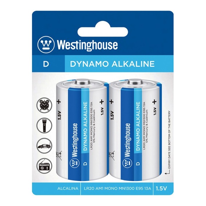 ► Батарейки Westinghouse LR20 • Краща ціна в Борисполі, Воронькові • Купити в магазині ПРО100БУД