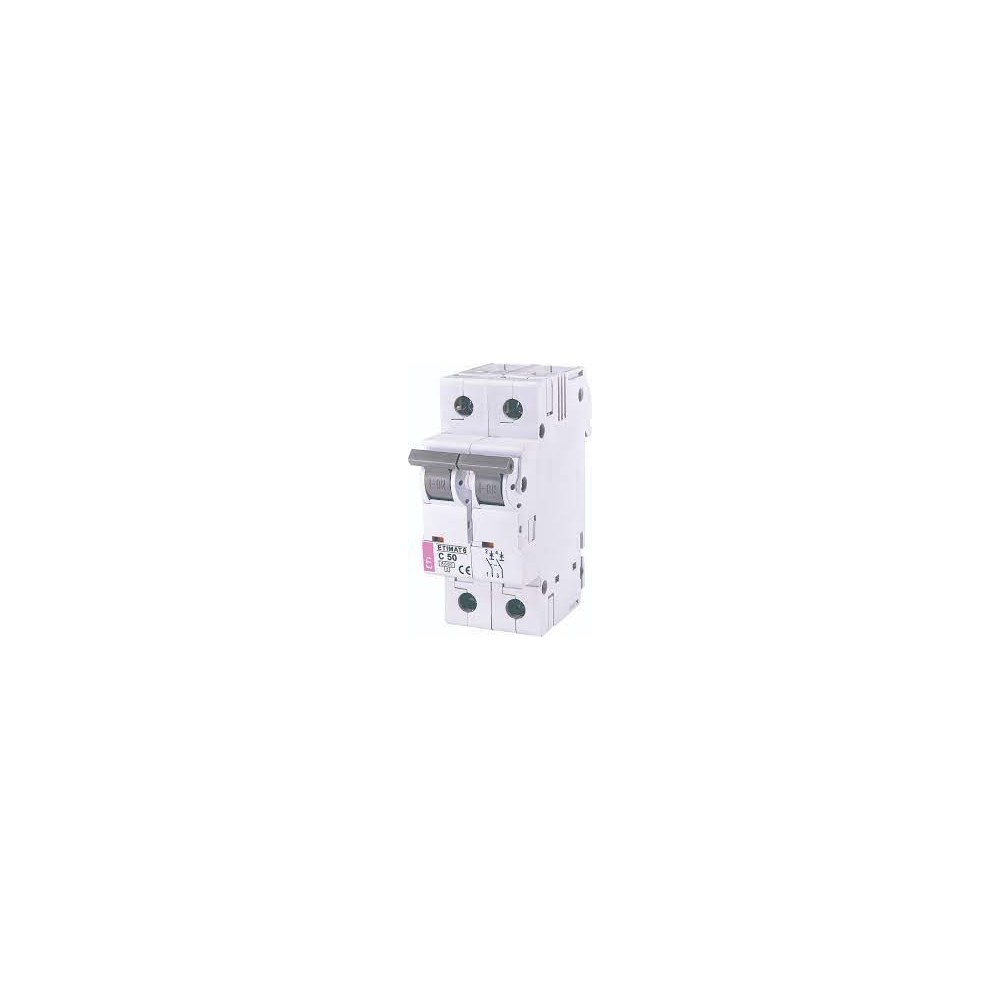 ► Автомат 2р 50А ЕТІМАТ • Краща ціна в Борисполі, Воронькові • Купити в магазині ПРО100БУД