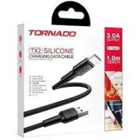 ► Кабель USB Tornado TX2 силік. чорн. • Краща ціна в Борисполі, Воронькові • Купити в магазині ПРО100БУД