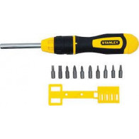 Викрутка реверсна STANLEY+10 біт