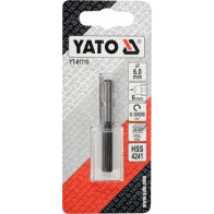 Фреза по металу YATO YT-61719 6 х 25/55мм