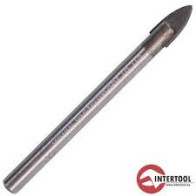 Сверло по кераміці та склу INTERTOOL 12 х 80 мм