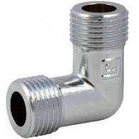 Коліно ЗЗ 3/4" HLV хром