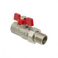 Кран-американка із згоном 1/2" IGER