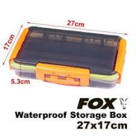 Коробка FOX Waterproof Storage Box, 27*17*5.3 cm 356 g Grey/Orange