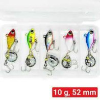 Набір тейл спіннерів FOX TURBO Jig Tail-Spinner Kit 10g KIT