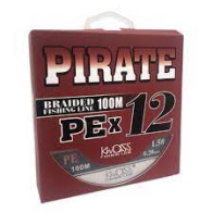 Шнур Pirate PEх12 100м різнокольоровий (різна товщина)