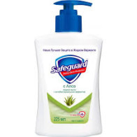 Мило рідке Safeguard 225 г Алое