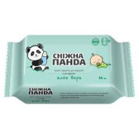Серветки вологі Сніжна панда для немовлят 64 шт