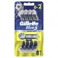 Станок для бриття одноразовий Gillette 6+2 шт