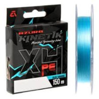 Шнур Azura Kinetik X4 150m №0.3 - 0,094mm 2,7kg - 6lb Turquoise, KX4-03