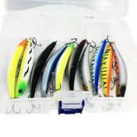 Набір воблерів FOX Bent Minnow BIG Kit (10 шт приманок + коробка)