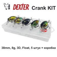 Набір воблерів FOX Dexter Crank Kit (5 шт приманок + коробка)